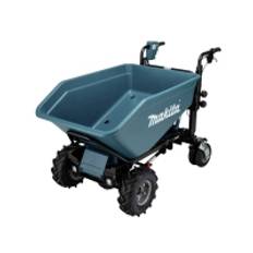 Makita DCU602Z Batteridrevet trillebør 2X18V Li-ion, med elektrohydraulisk tippefunktion BL-motor, 3-hastighed, maks. belastning 300 kg, 147 kg Uden