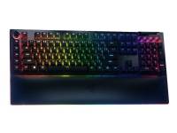 (ComputerSalg) Razer BlackWidow V4 Pro - Tastatur - backlit - USB - QWERTY - USA - tastkontakt: Razer Yellow