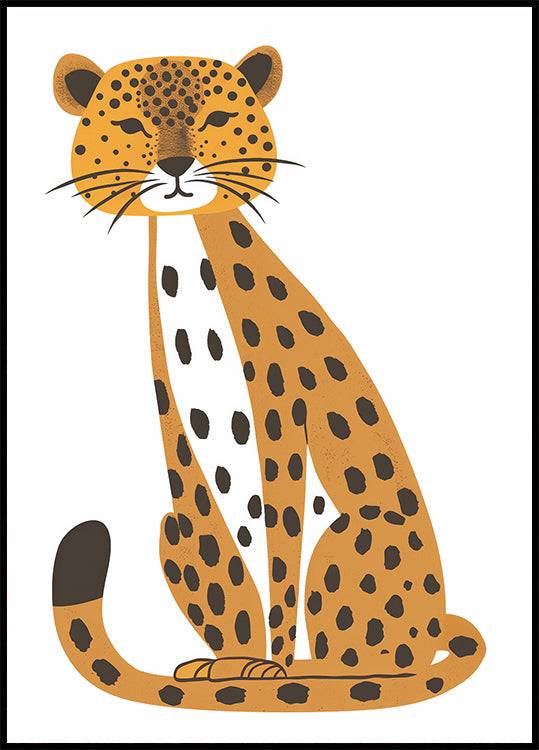 Cheetah Kids Poster (21x30cm) - Plakater > Barnväggskonst