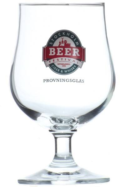 Provningsglas Stockholm Beer 25 cl - mässglas