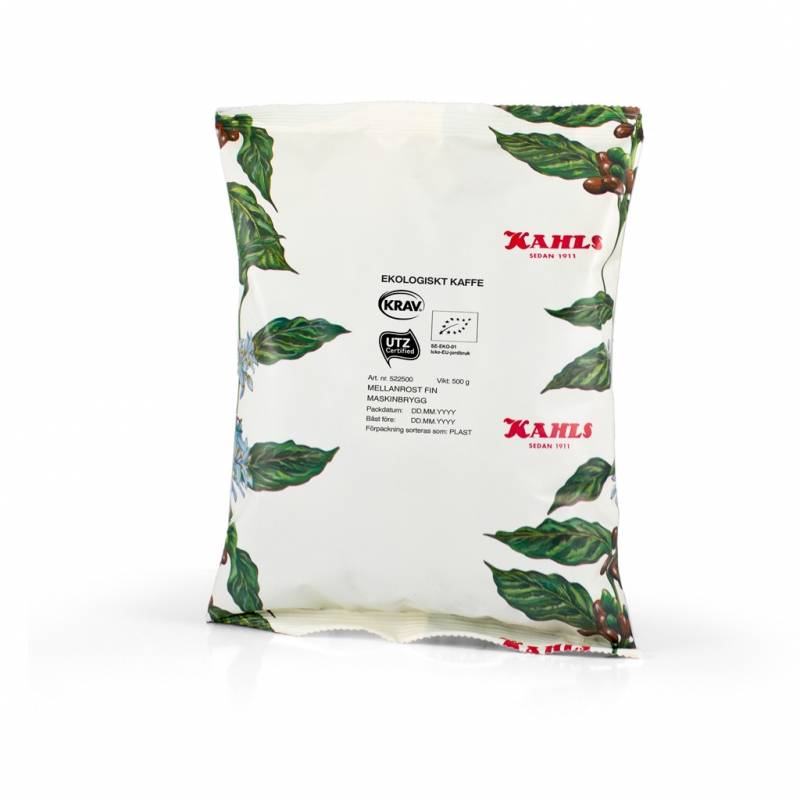 Kaffe Kahls Malt Mellanrost Fin Maskinbrygg RFA SG & KRAV 0.5kg