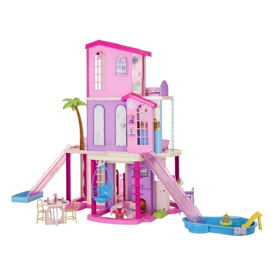 Barbie DreamHouse Dukkehus Barbie Dukker Dukkehuse JKG84