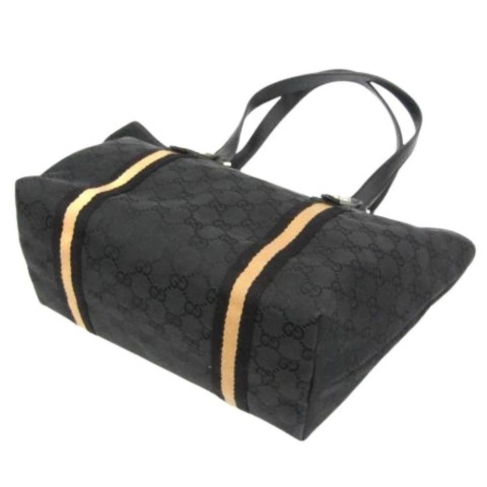Gucci Vintage - Pre-owned Sherry Line Tote Bag Vintage - Dam - ONE Size - Läder