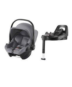 Britax Baby-Safe Core babyskydd med Vario 5Z bas – Frost Grey