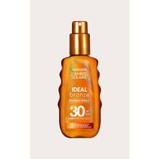 Garnier Ambre Solaire Ideal Bronze Invisible Tanning Spray For Face & Body Spf 30 150Ml, Clear - One Size