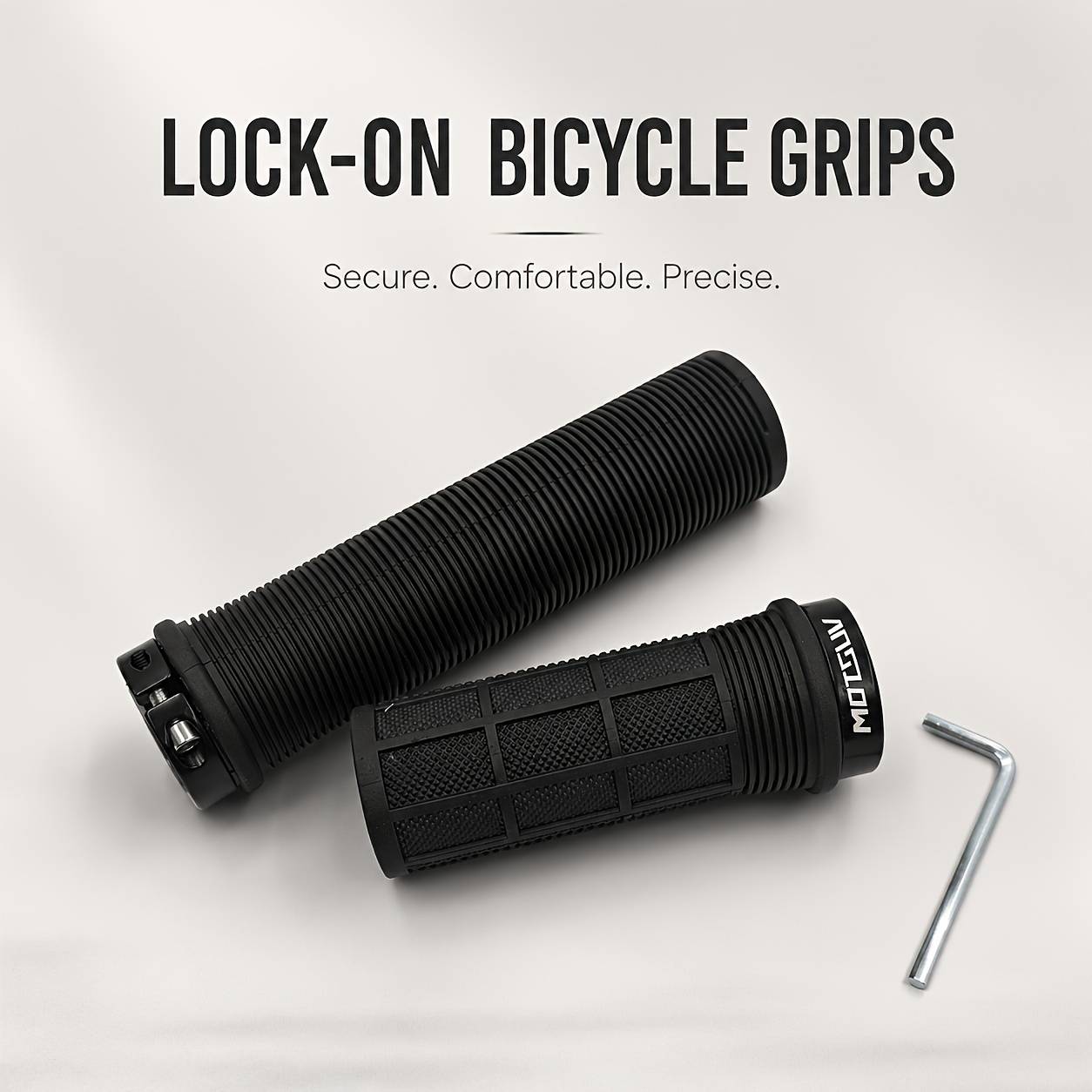 1 Pair Long Short Bike Handlebar Grips Mountain Bike Folding Bike Comfortable Shock-absorbing Riding Handle Additions