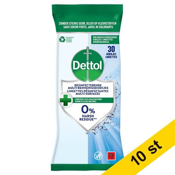 Rengöringsservetter 30/fp | Dettol Cleanser | 10st
