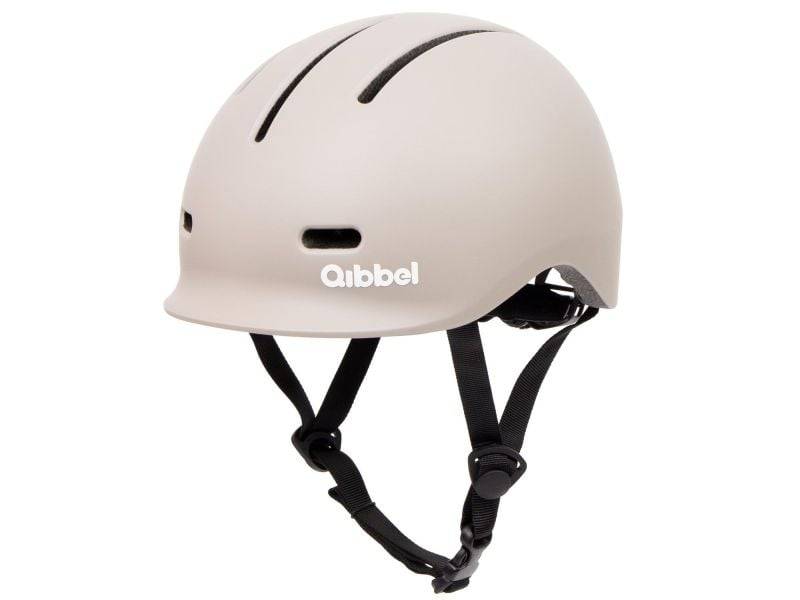 Qibbel barncykelhjälm, grå, S (52-56cm)