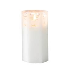 Spindelvävsljus Vit 5x10cm