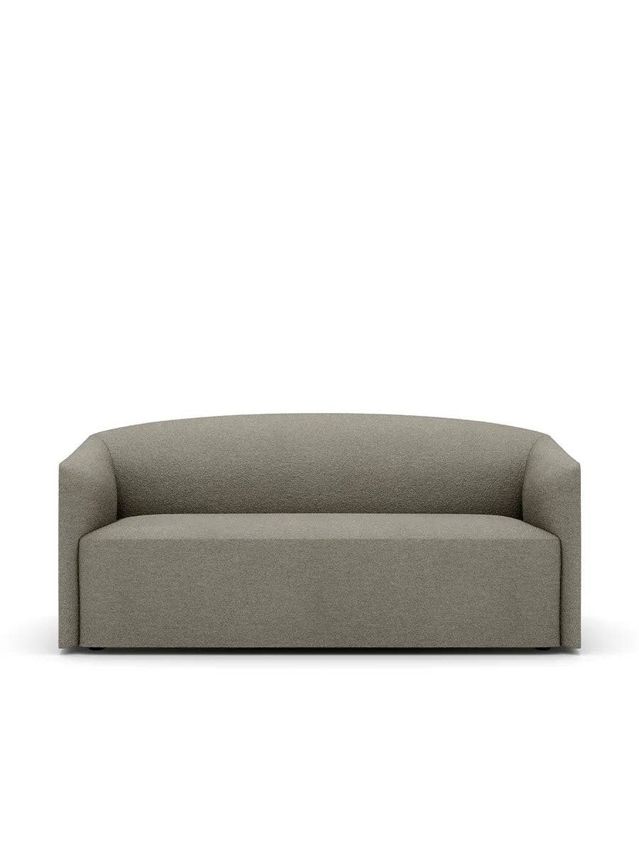 Shore Sofa 2 Seater Extended Base, dark taupe fra New Works - Jacobsen Plus