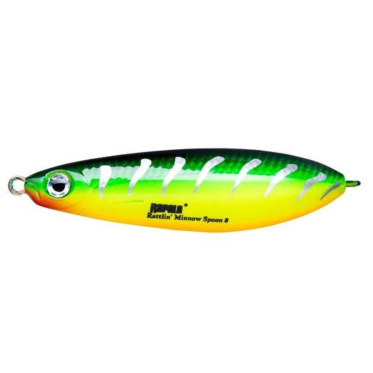 Rapala Minnow Spoon Rattlin 8 cm, Vasskyddat bete