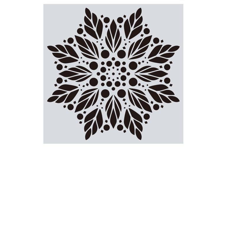 Stencil - Mandala - 15x15cm