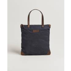 GANT Waxed Cotton Tote Bag Evening Blue