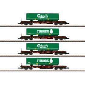 Märklin 82290 - Godsvagnsats med ölreklam (z)
