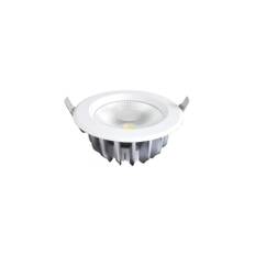 Outlet: V-Tac 20W LED indbygningsspot - Hul: Ø16,7 cm, Mål: Ø18 cm, 230V - Dæmpbar : Ikke dæmpbar, Kulør : Varm