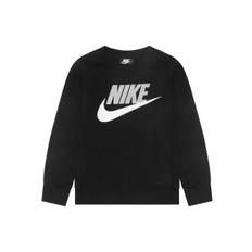Nike Kids - tröja med logotyp - barn - bomull/polyester - 7 år - Svart