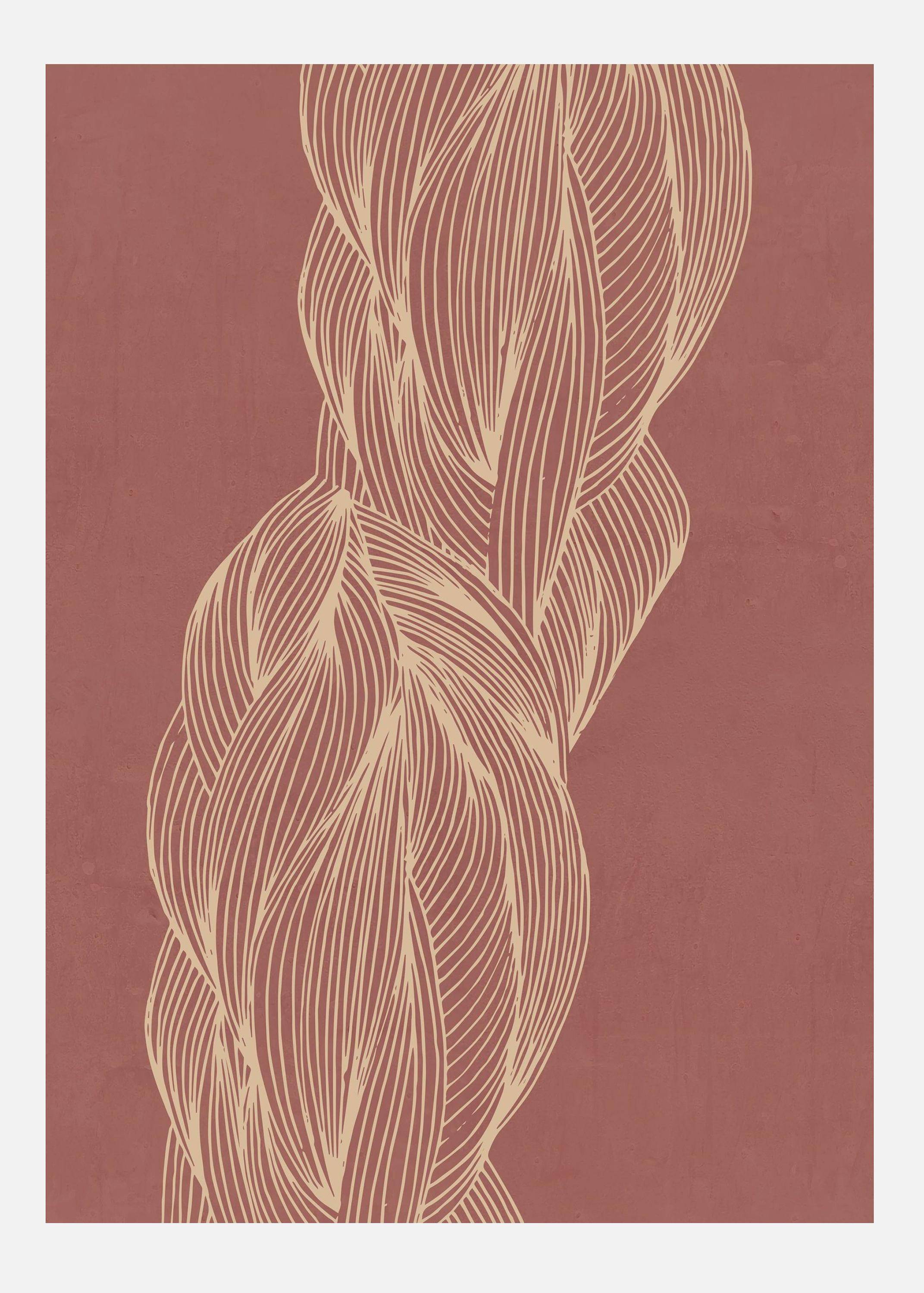 Interlacing Canvastavla (100x140 cm)