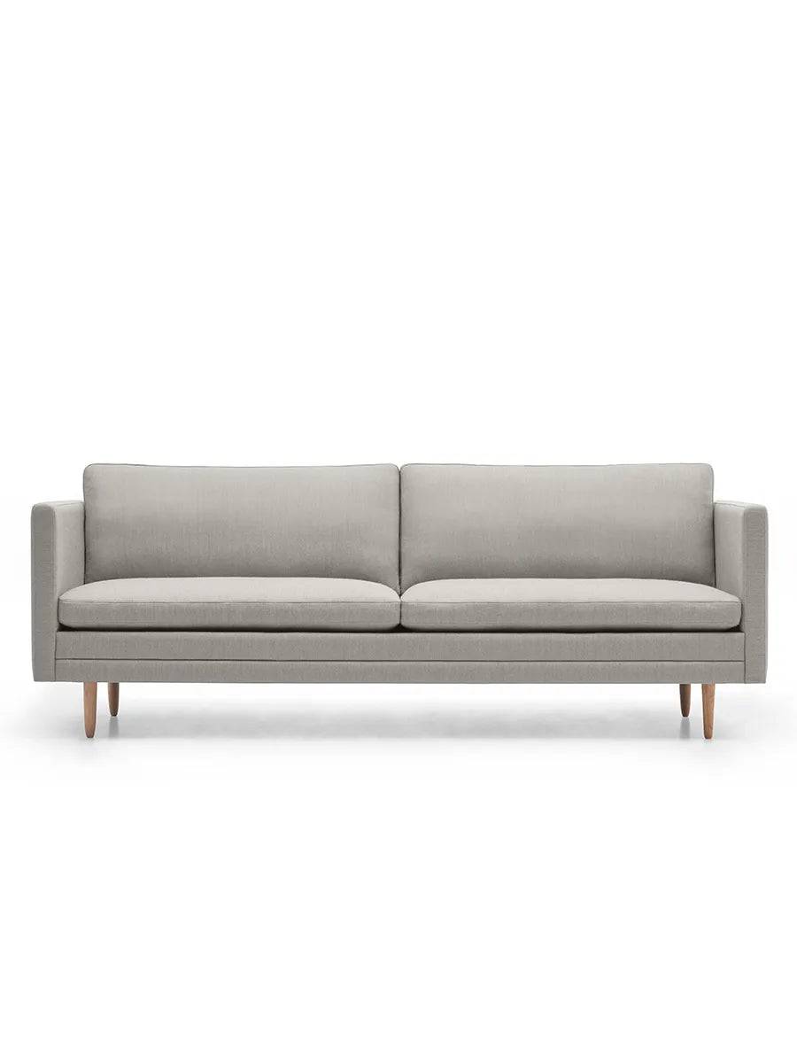 MH2614/MH2615 sofa, mood fra Mogens Hansen Coneslim eg / 4 pers. sofa, 2 delt / Mood 1101 - Jacobsen Plus