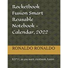 Rocketbook Fusion Smart Reusable Notebook - Calendar, To-Do Lists, and Note Template Pages with 1 Pilot Cloth Included - Neptune Teal Cover, Letter ... x 11"): 8.5*11, as you want ,rockbook, fusion