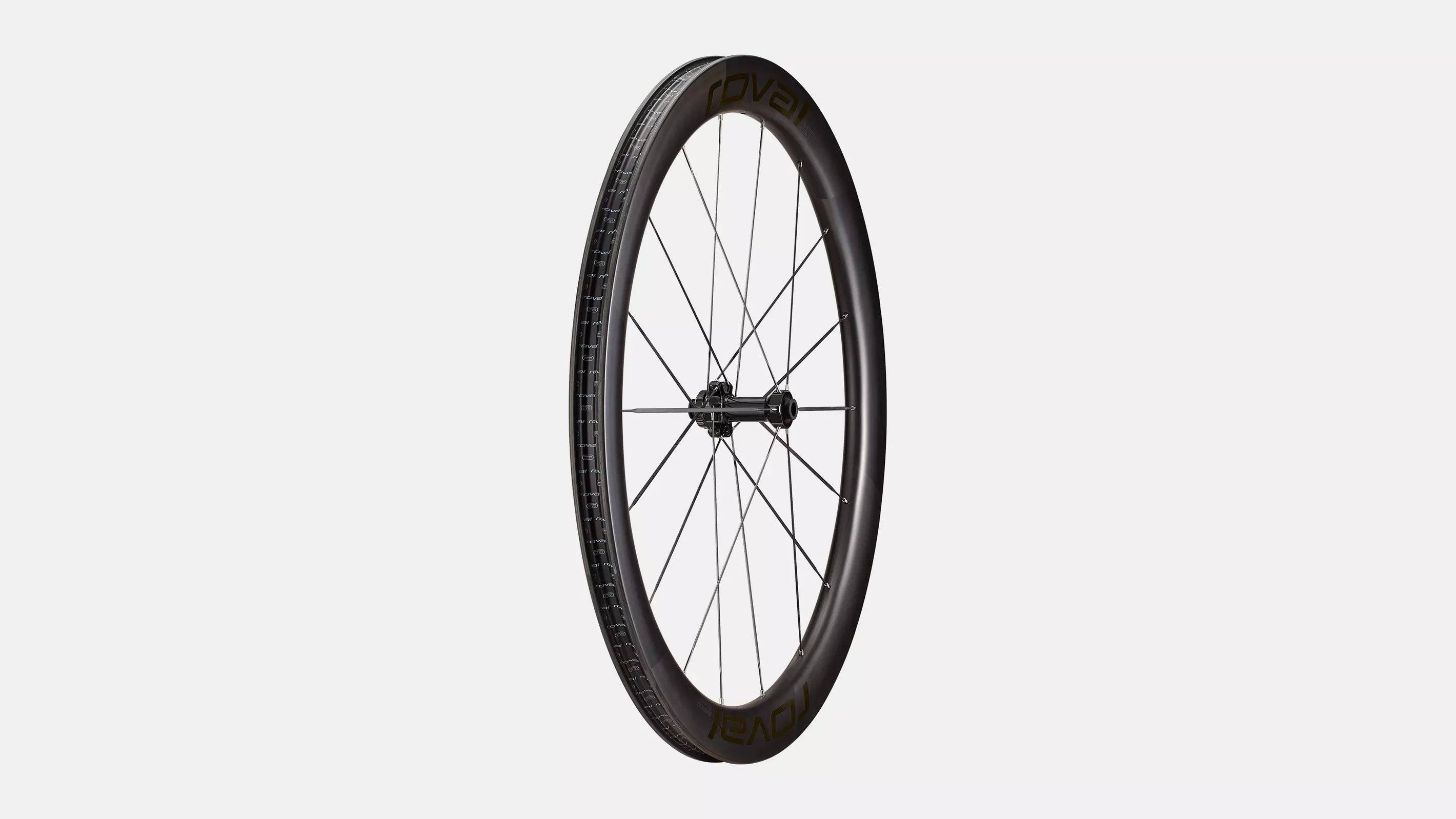 Roval Rapide CLX III Sort - Satin Carbon/gloss Black - Baghjul 700c - Cykeltilbehør