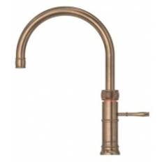 Quooker Classic Fusion Round, Combi+ und Cube *inkl. FILTER*, Messing patina, 7 JAHRE GARANTIE, CFNRPTBCOMBI+CUBE