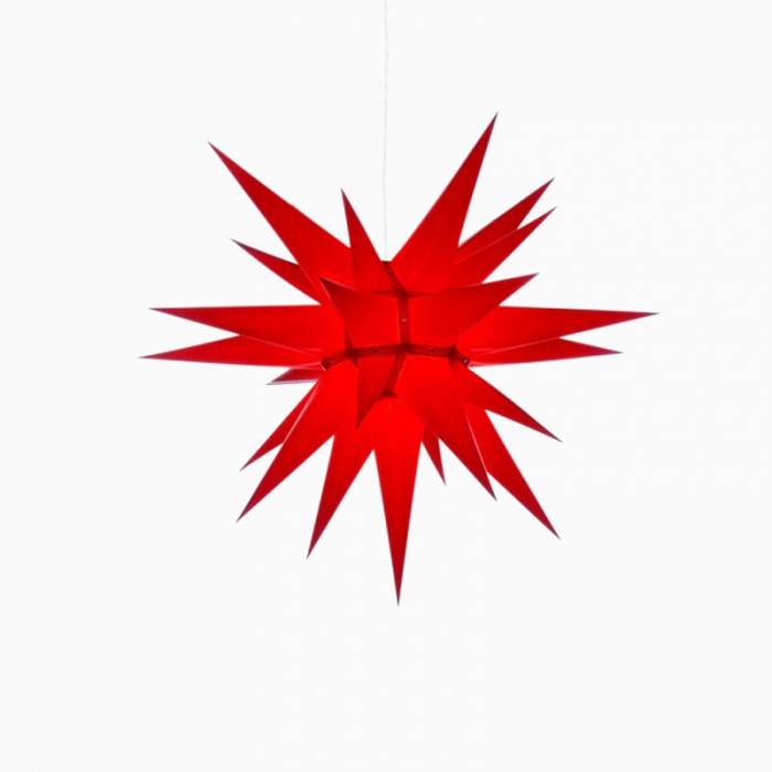 Julstjärna Herrnhuter Röd 60 cm