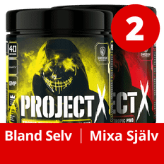 Swedish Supplements 2 x Project X - 44 serv. - Koffein