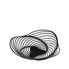 Alessi - Trinity fruktskål - unisex - rostfritt stål - one size - Svart