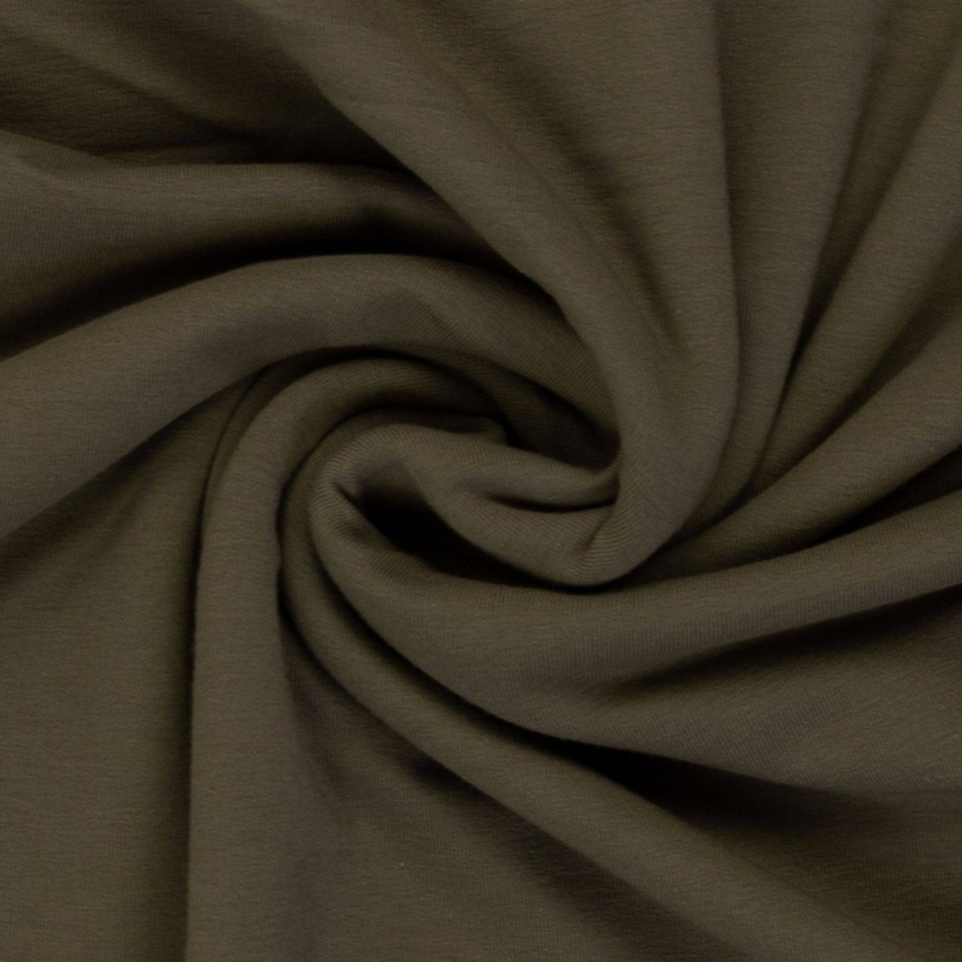 Vanessa - Bomuldsjersey, Khaki