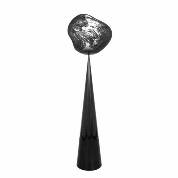 Melt Cone Fat LED Golvlampa Silver