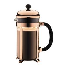 Bodum Chambord – Kaffebrygger 1,0 ltr (8 kop), kobber/sort knop