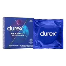 Durex Extra Safe - Säkra kondomer (3 st) - genomskinlig