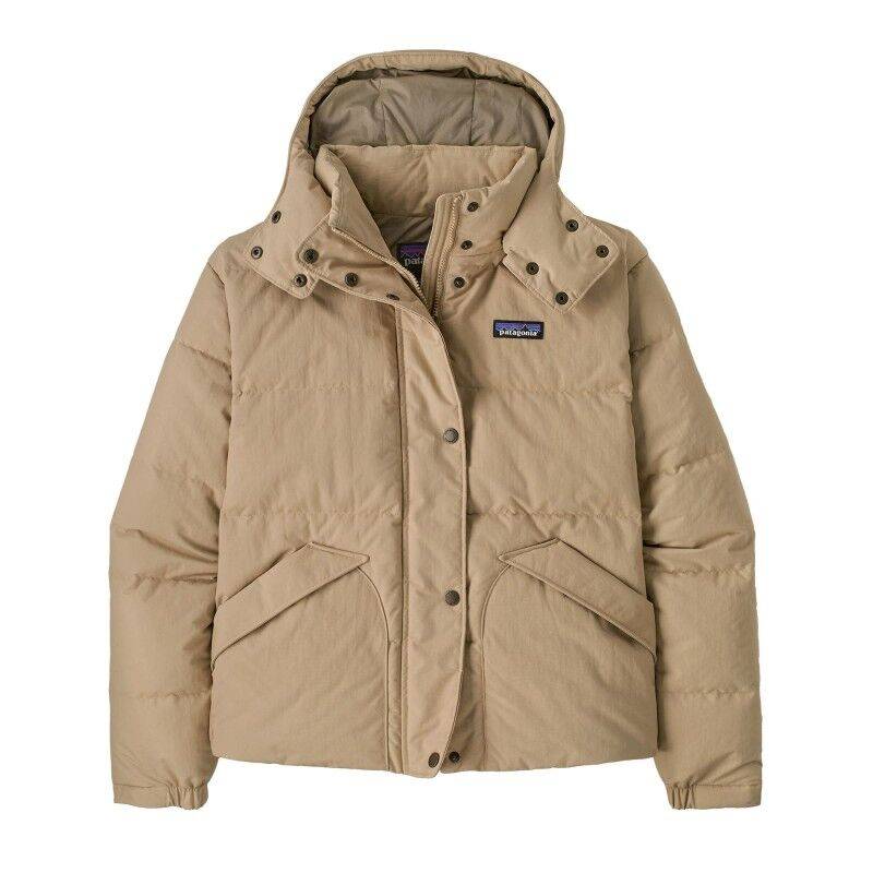 Patagonia Downdrift Jacket - Dunjacka Dam Oar Tan w/Seabird Grey XL