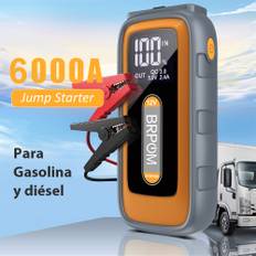 Car Jump Starter 6000A Peak 12V 26800mAh Automatic Portable Car Jump Starter Battery Pack with Smart