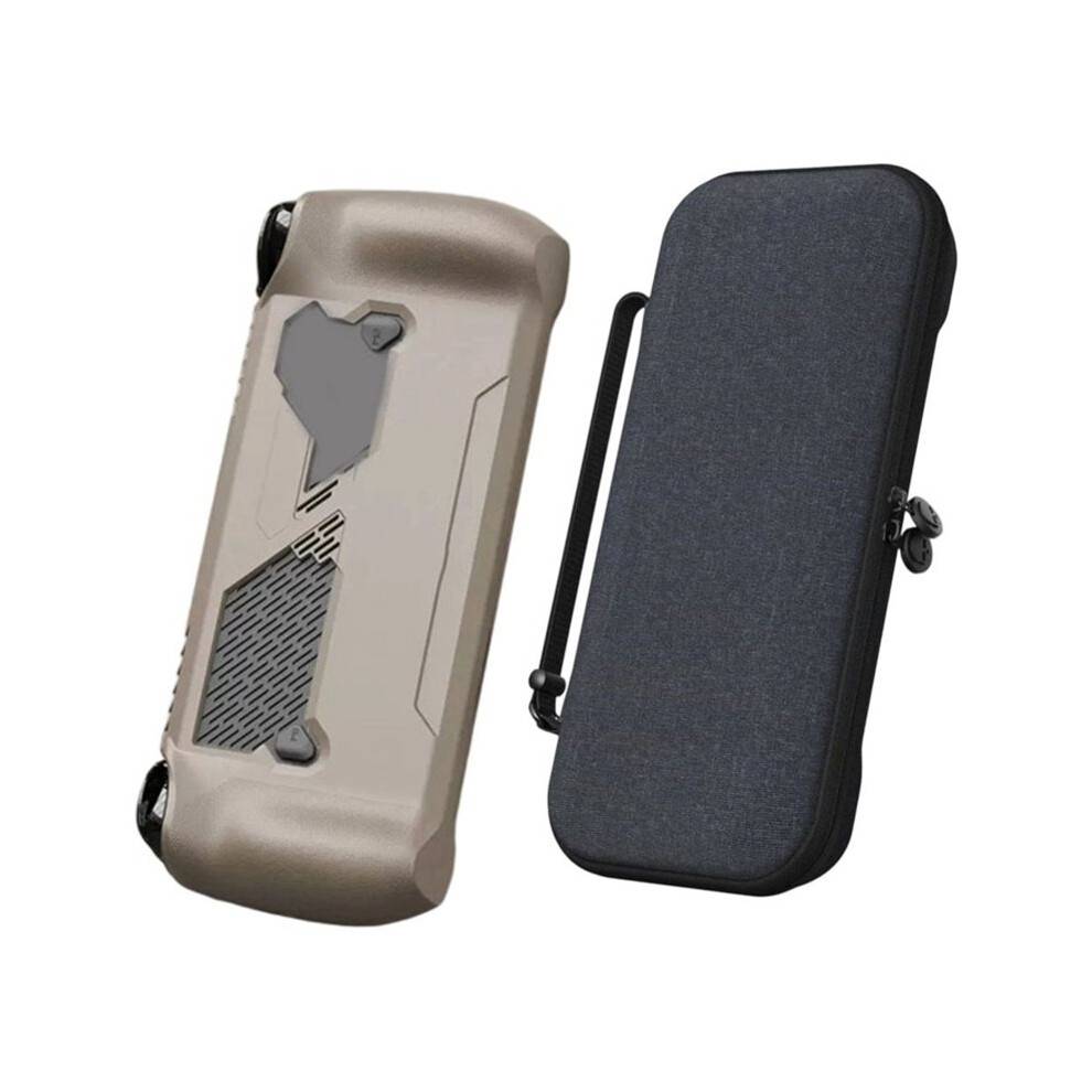 EVA Storage Bag+Protective Case for Ally X Anti-Fall Soft TPU Protective Case for Ally X Game Console B