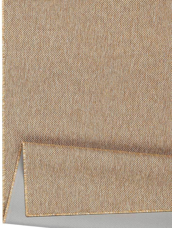 Flatvävd matta Vagabond - 80 x 350 cm - Sand - (Lättstädad, Utomhus) (80 x 350 cm)
