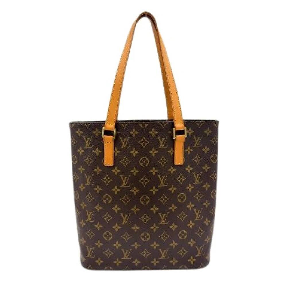 Louis Vuitton Vintage Pre-owned Vivian GM Monogram Tote Bag - Vintage - Dame - Brun - ONE SIZE - Læder