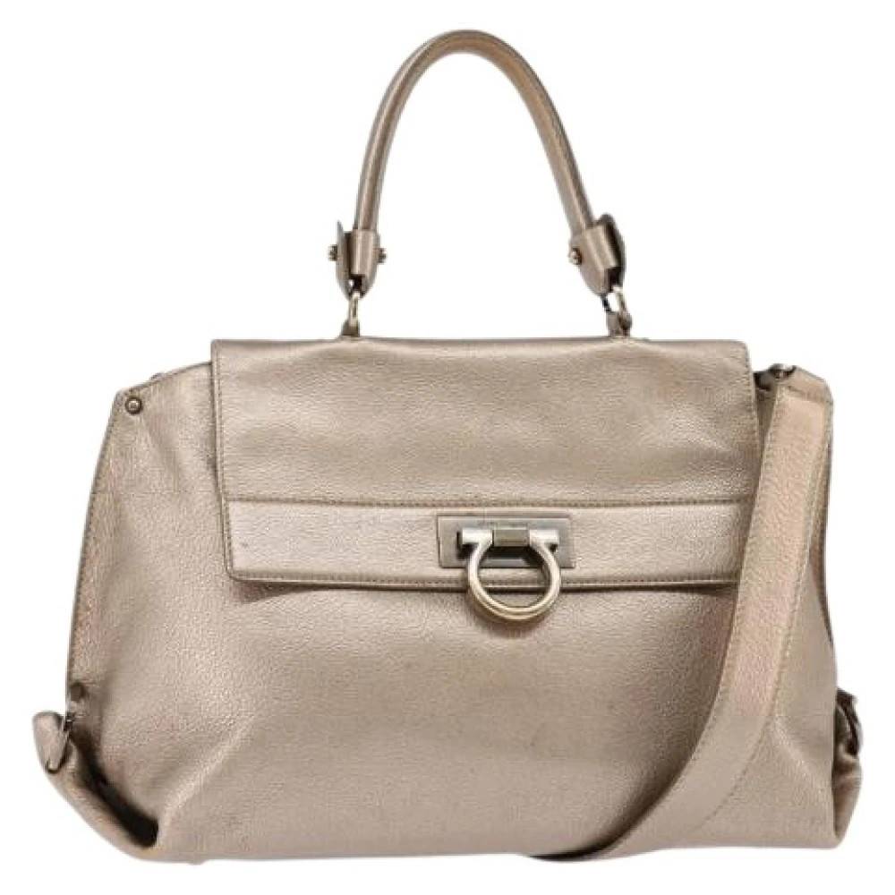 Salvatore Ferragamo Pre-owned - Pre-owned Handbag Vintage - Dam - ONE Size - Läder