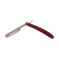 Dovo Straight Razor Multiwood Carnelian - Rödbrun