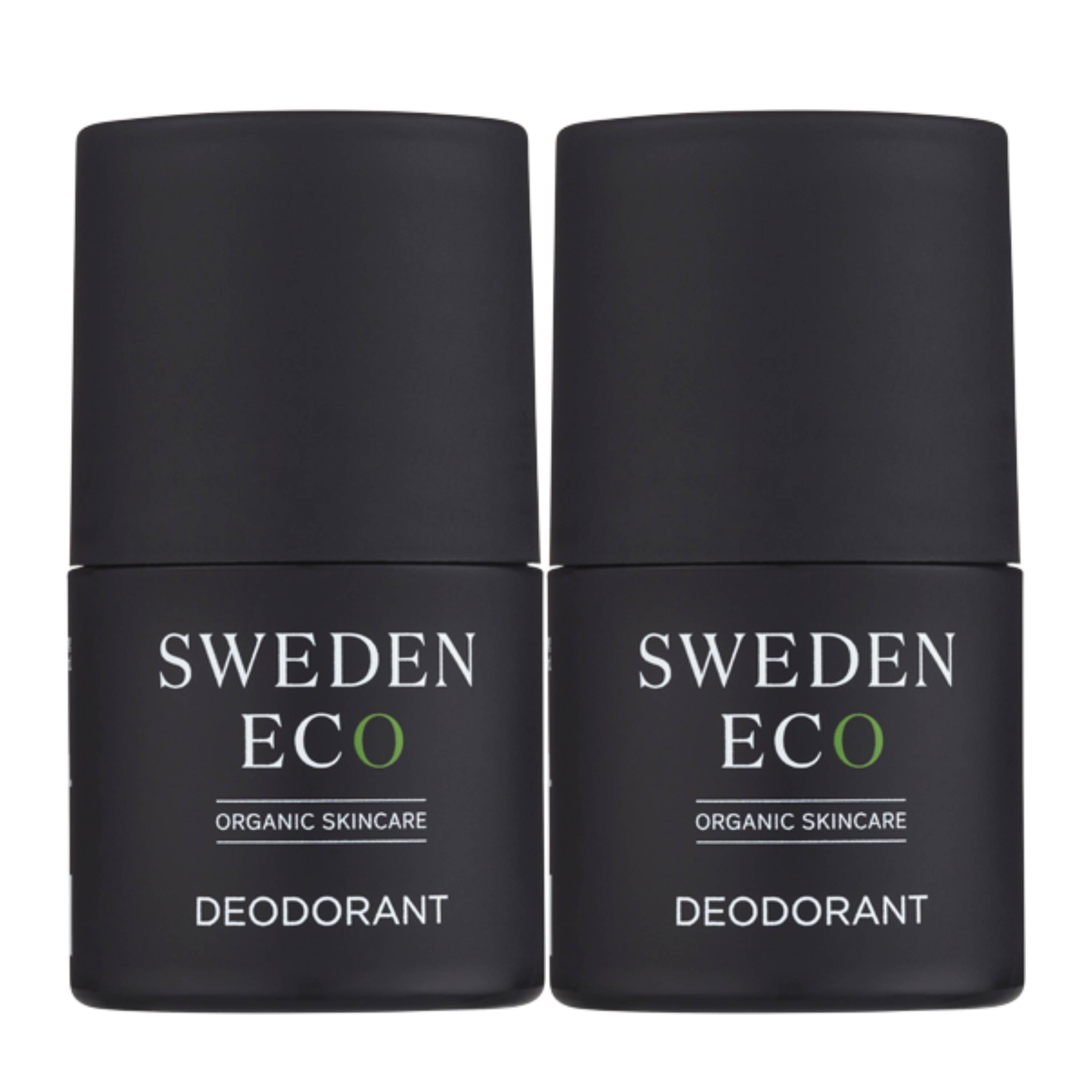 Sweden Eco Deodorant for Men Ekonomipack 2x50ml