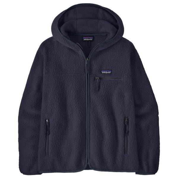 Patagonia Women's Retro Pile Hoody Fleecejakke Damer størrelse M farve blå