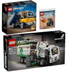 Lego Technic Set: 42167 Mack LR E Müllwagen, 42147 Kipplaster & 30710 Kompaktlader