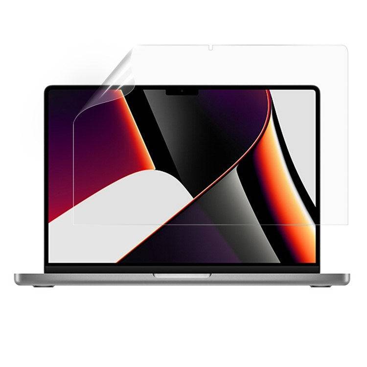 MacBook Pro 14 M5/M4/M3/M2/M1 (2026-2021) Full Fit Skärmskyddsfilm - Genomskinlig