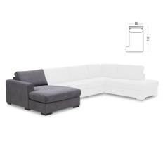 Lexpo Think modulsofa (Loft Curry stof, Think 80 chaiselong venstrevendt)