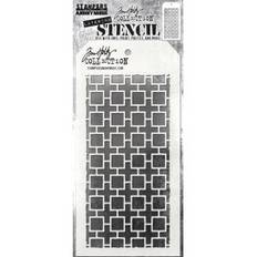 Tim Holtz - Layering Stencil - Linked squares - TH-S157