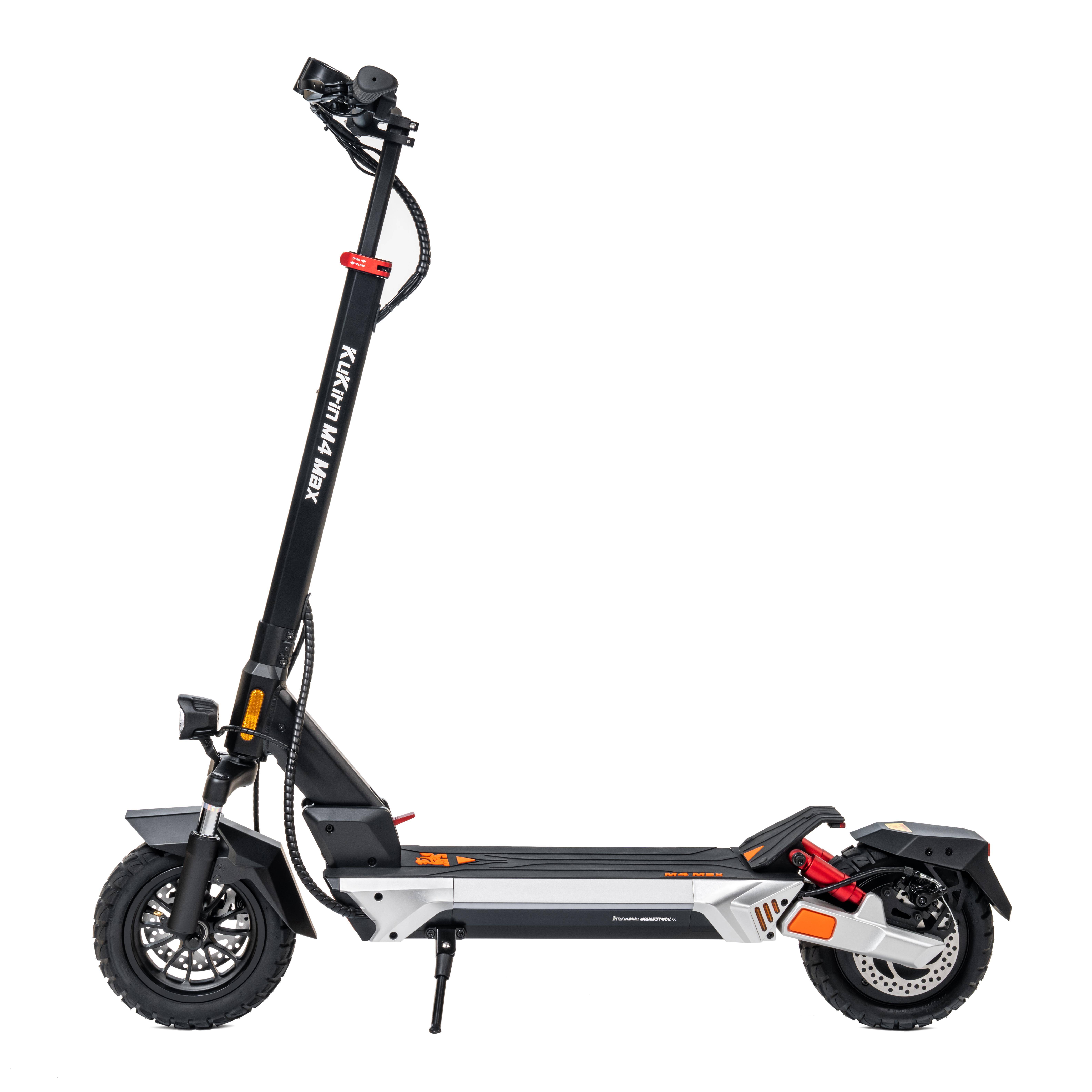 KuKirin M4 Max Vuxen E-Scooter för flera terränger 800W Motor 48V18AH Batteri 10 Tums Däck E-Scooter Off-Road Däck Vikbar Elektrisk Skoter