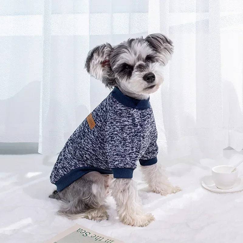 Winter Pet Jacket - Warm Coat for Dogs and Cats - Navy / XXL (XXL)