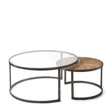 Rivièra Maison - Sofabord - Cameron coffee table, set of 2