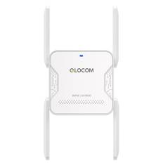QLOCOM WiFi Range Extender 1500M Dualband 2,4GHz+5GHz with 4 Antenne rywobhfsgs
