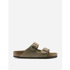 Birkenstock Arizona Sandals Suede (Regular) - Taupe Brown - Beige / UK 7.5 : EU 41